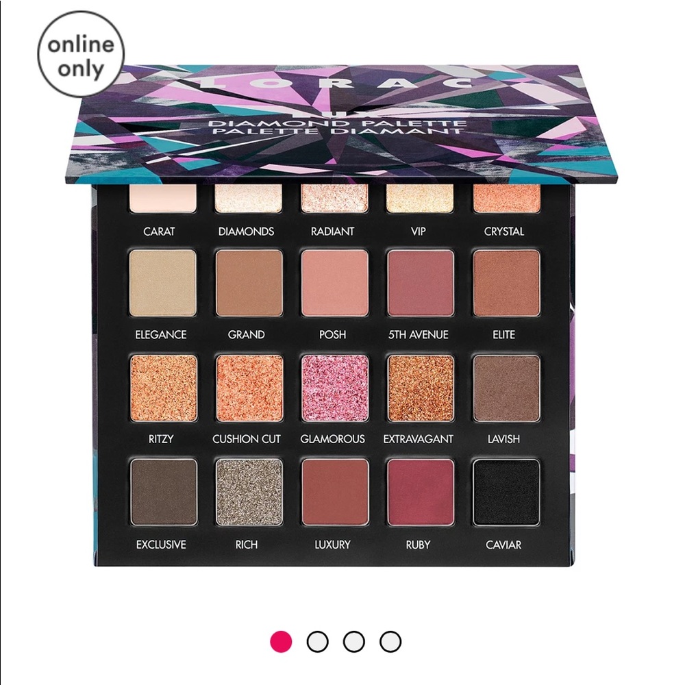 LORAC LUX Diamond Eyeshadow Palette NWT